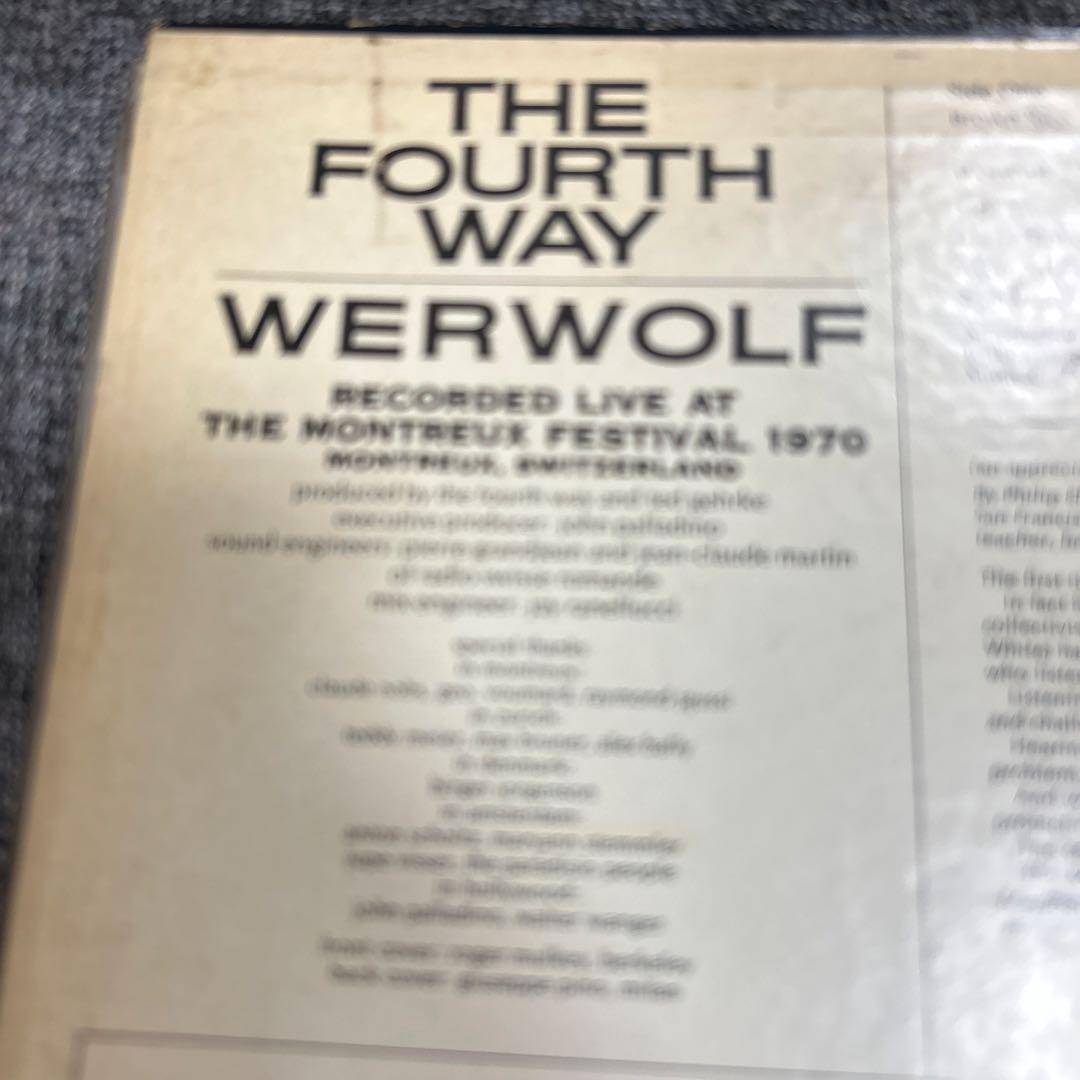 LP美品⭐️THE FOURTH WAY WERWOLF