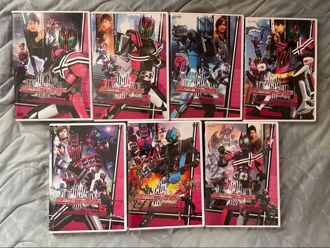仮面ライダーディケイド 全話DVD BOX付き 美品