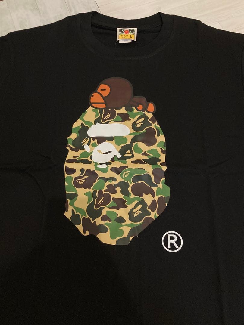 新品タグ付き✨️ A Bathing Ape bape Tシャツ L エイプ 半袖