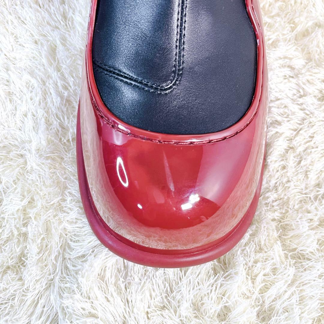 CHARLES&KEITH Pixie ピクシー パテントカーフブーツ 22.5