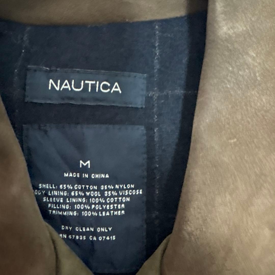 NAUTICA カーキ　ジャケット M スウィングトップ