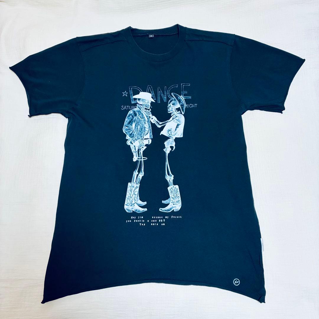 AKA SIX スカルカウボーイ Tシャツ 黒白セット fragment セッズ