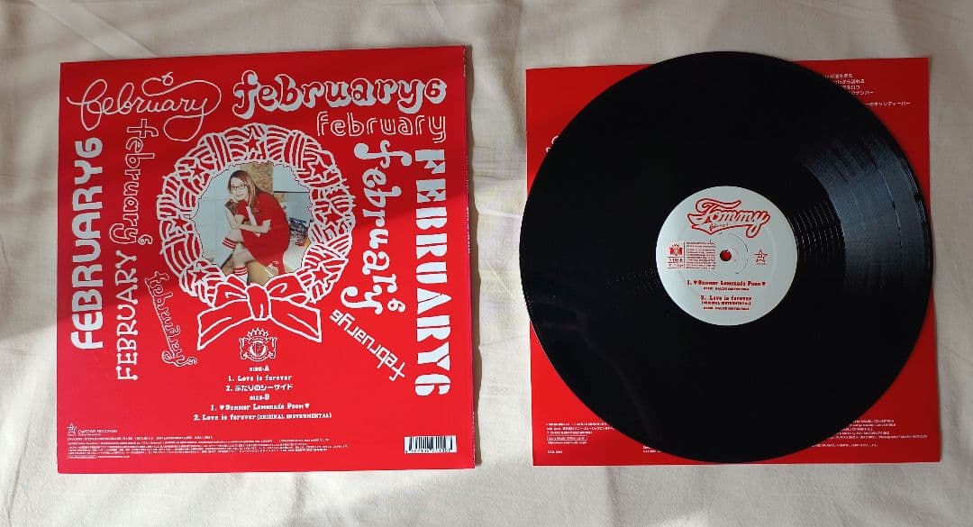  february6 Love Is Forever レコード