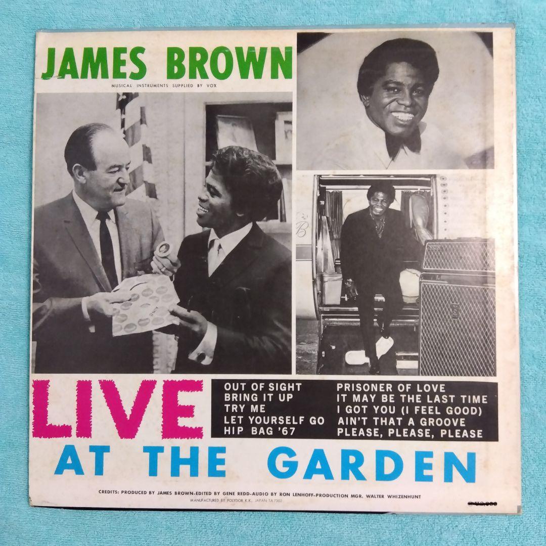 James Brown ／At The Garden LPレコード