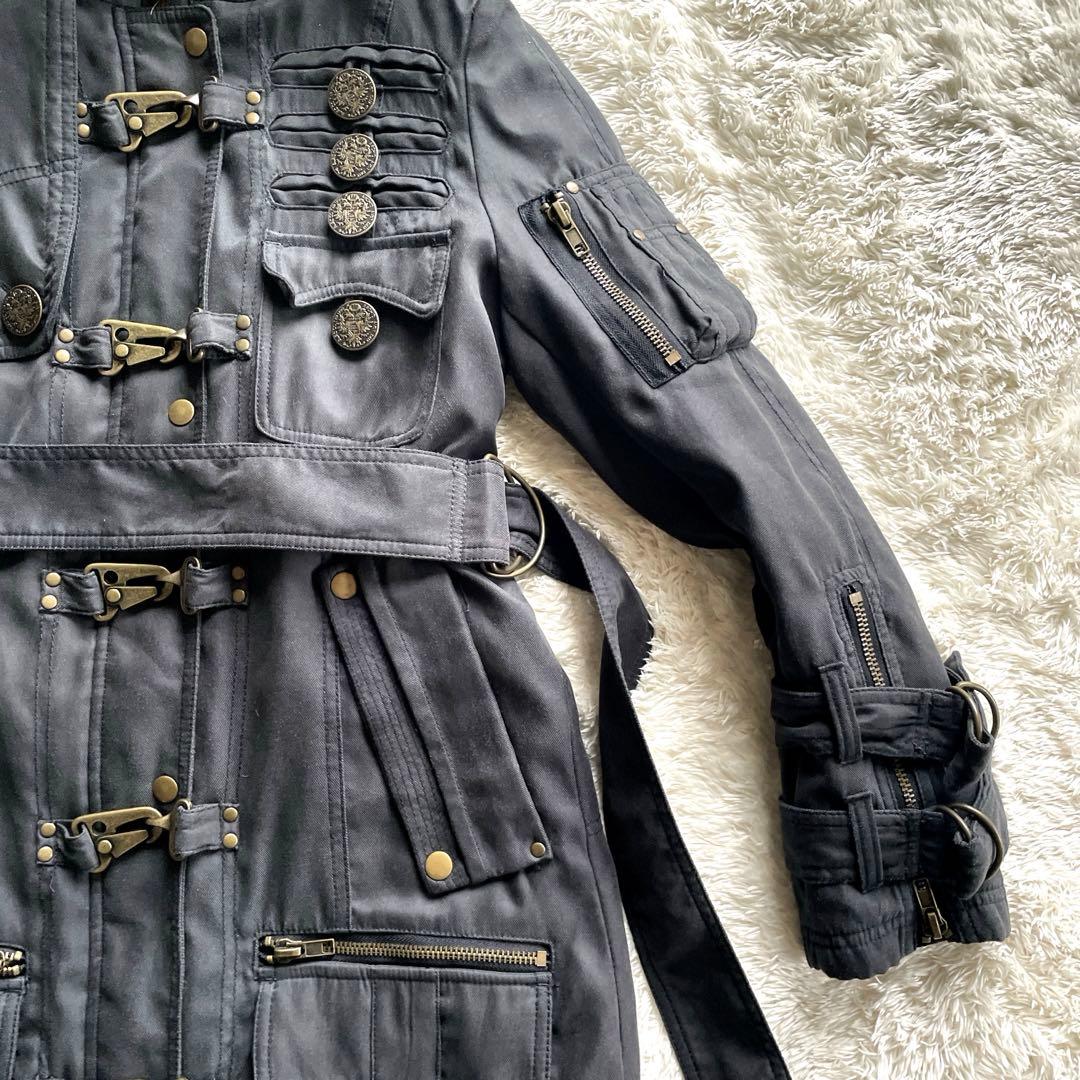 ジャケット・アウター Swordfish Harajuku Rebel Steampunk Parka