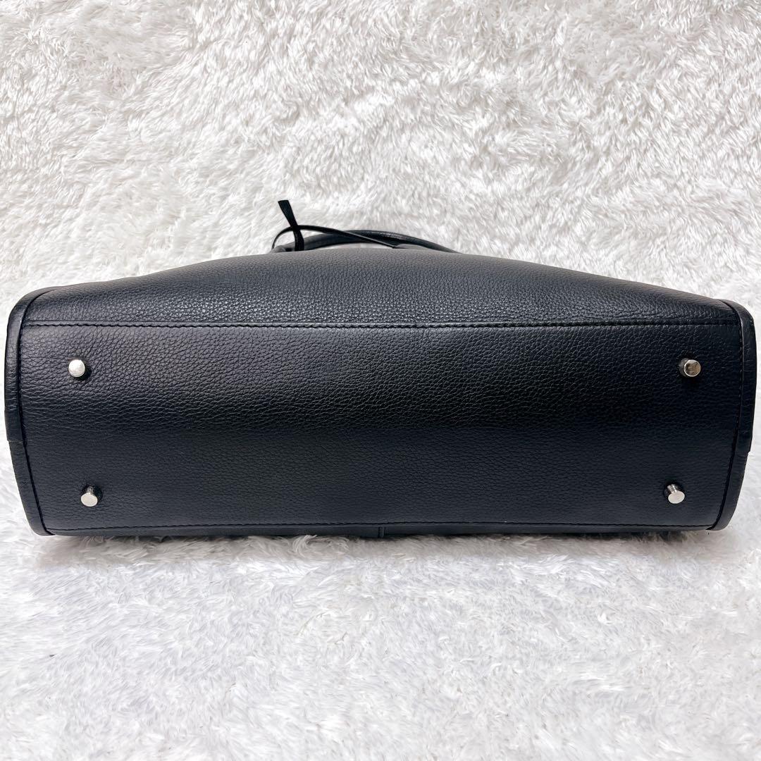 極美品✨Hoaw. ウィムガゼット ボストンバッグ ブラック レザー A4