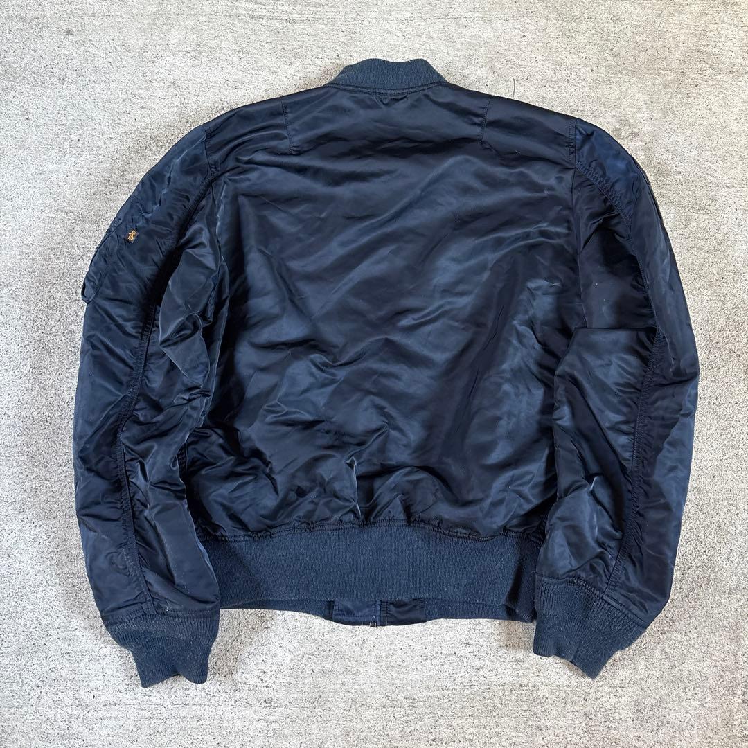 ALPHA INDUSTRIES フライトジャケット XL ネイビー