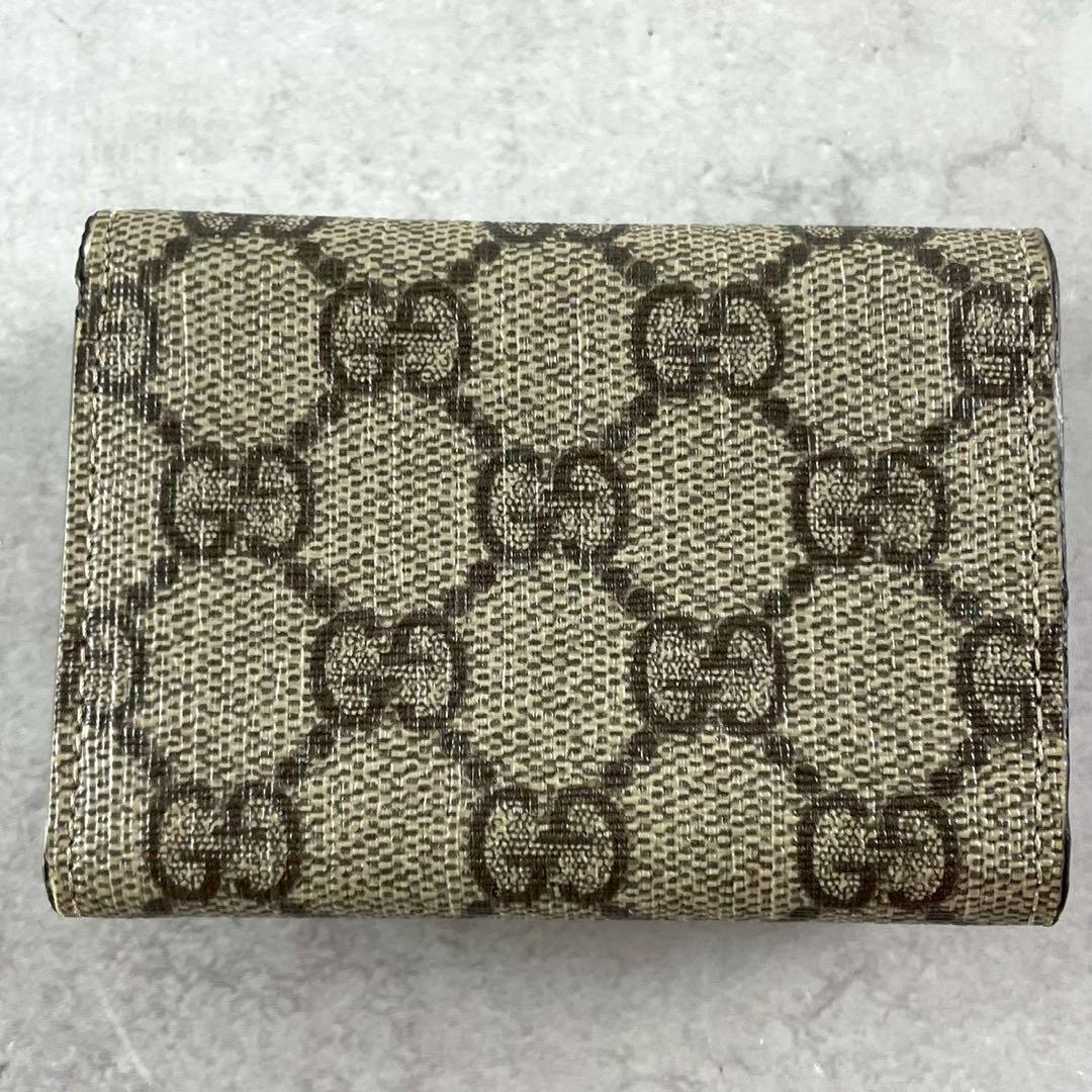 【極美品】グッチ×バレンシアガ ザ ハッカー 三つ折り財布 GGスプリーム