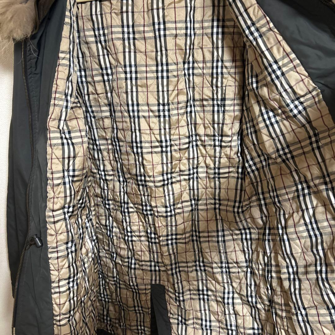 Burberry black label モッズコート