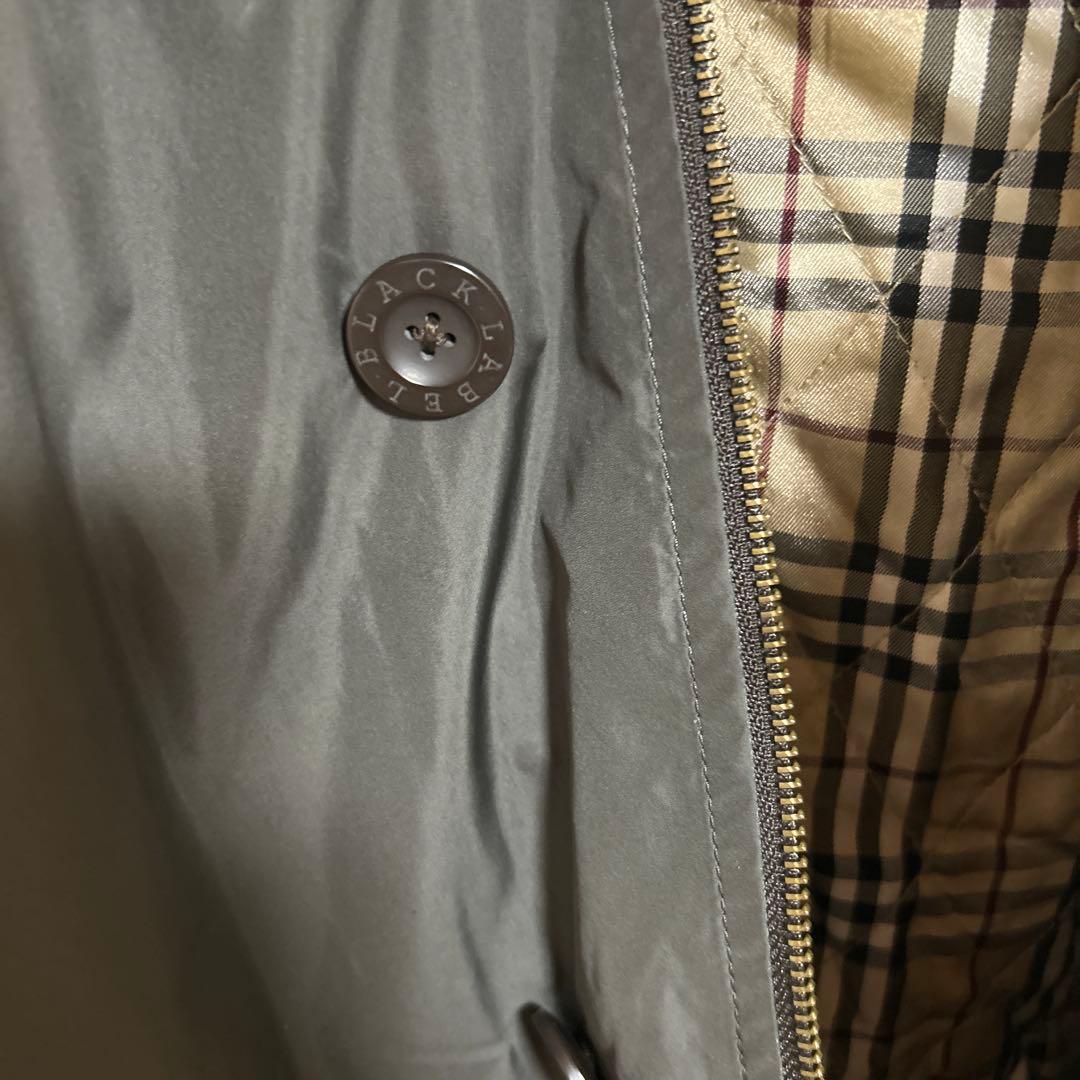 Burberry black label モッズコート