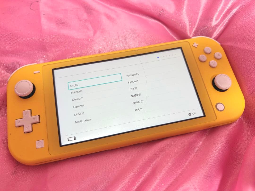 【ジャンク品】Nintendo Switch Lite⟡イエロー