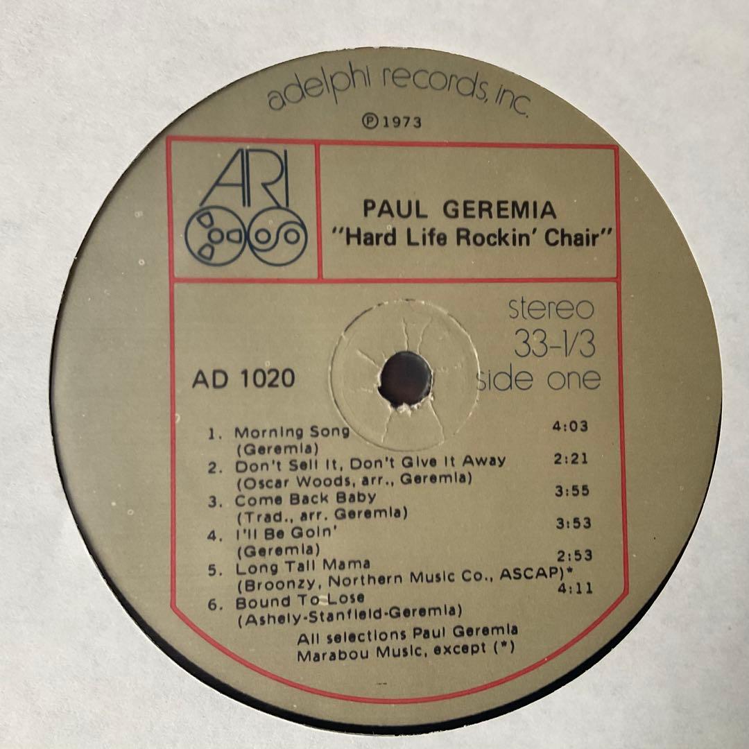 邦楽 PAUL GEREMIA