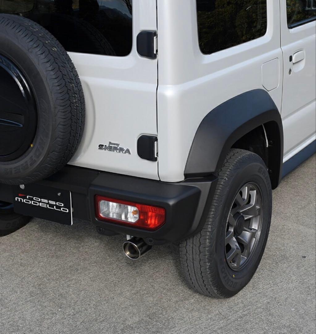ロッソモデロ DUSSEL GT-X マフラー ジムニー シエラJB74W 美品
