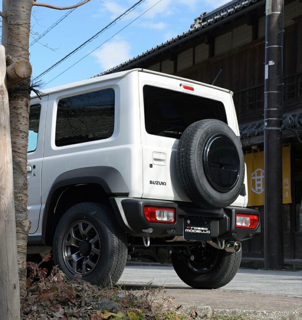 ロッソモデロ DUSSEL GT-X マフラー ジムニー シエラJB74W 美品