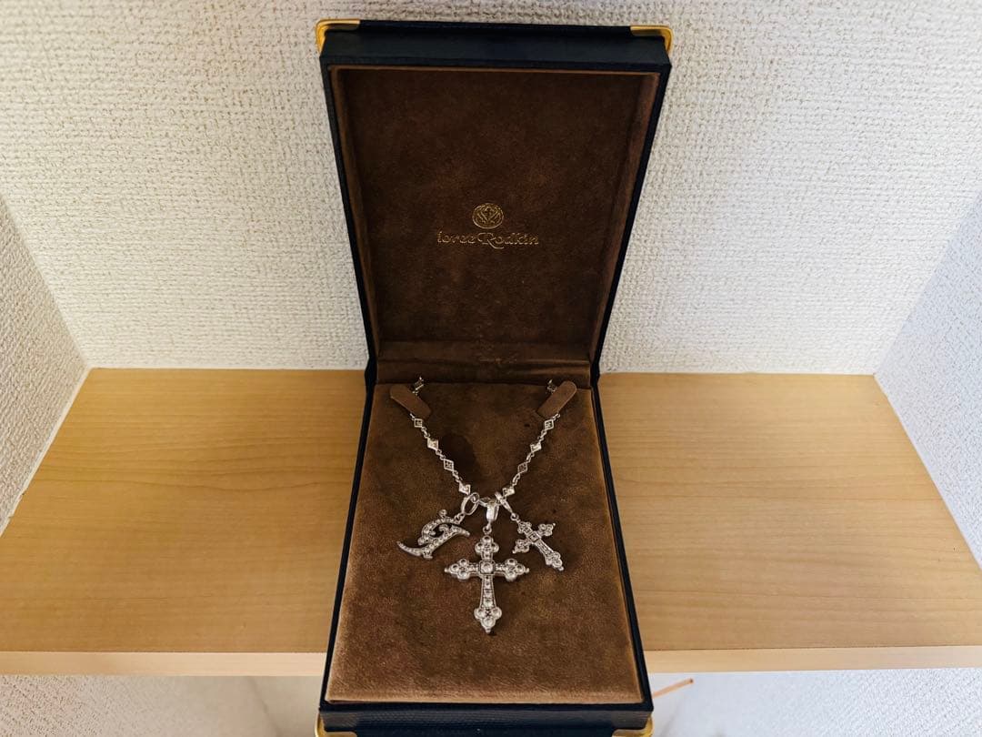 Loree Rodkin ゴシッククロス ネックレス 【中古】