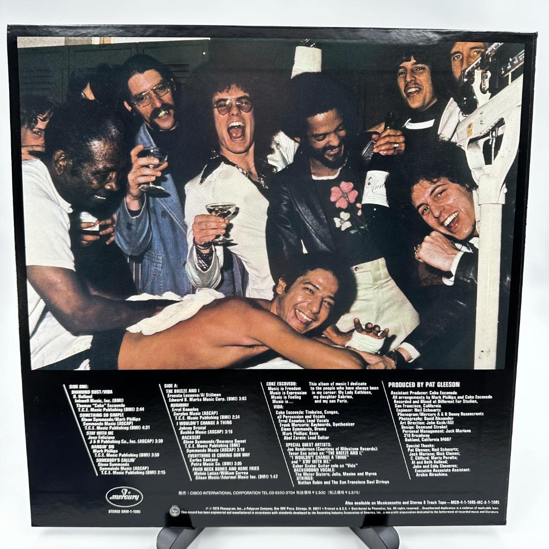 Coke Escovedo Comin' At Ya レコード フリー・ソウル
