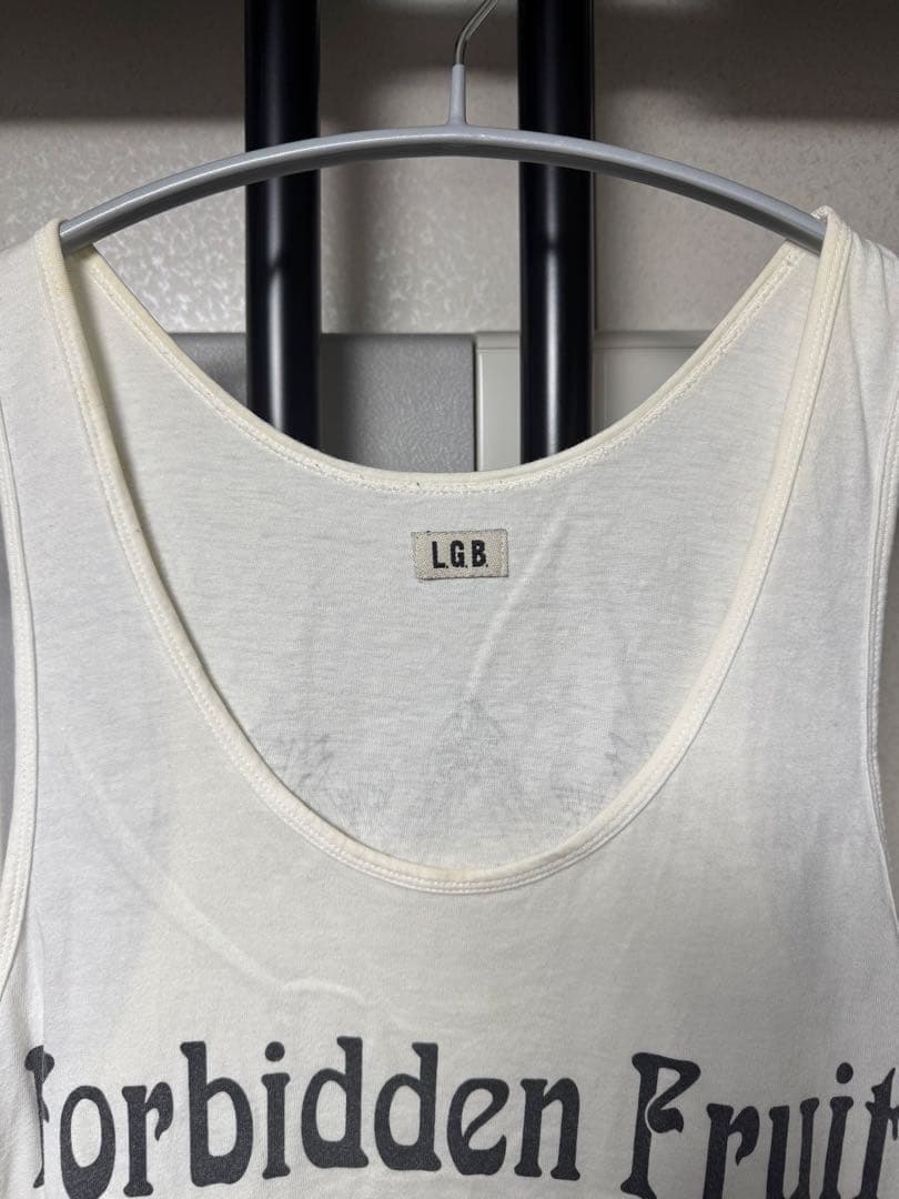 【売切】 LGB ifsixwasnine hyde ホワイト タンクトップ