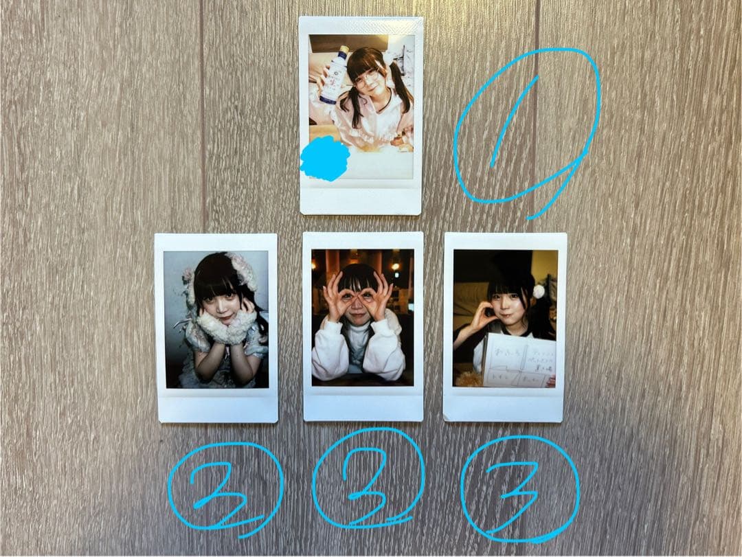 【⚠️説明必読⚠️/おまけ付き】アイドルのいる生活 もか チェキセット