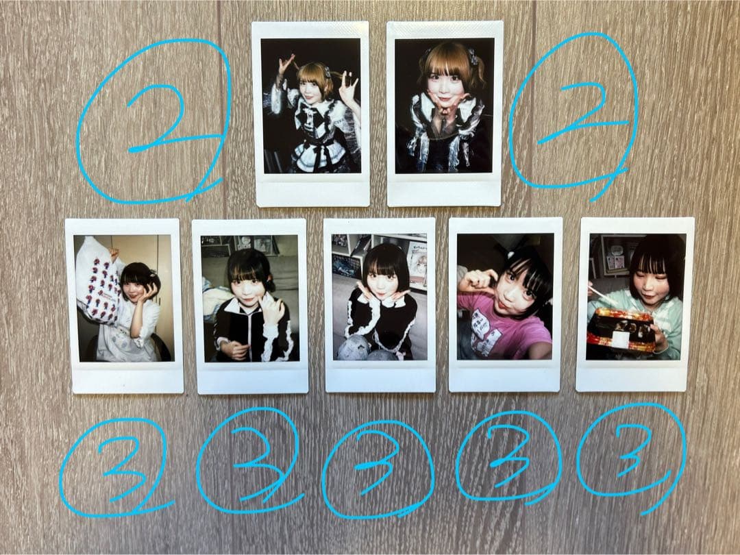 【⚠️説明必読⚠️/おまけ付き】アイドルのいる生活 もか チェキセット