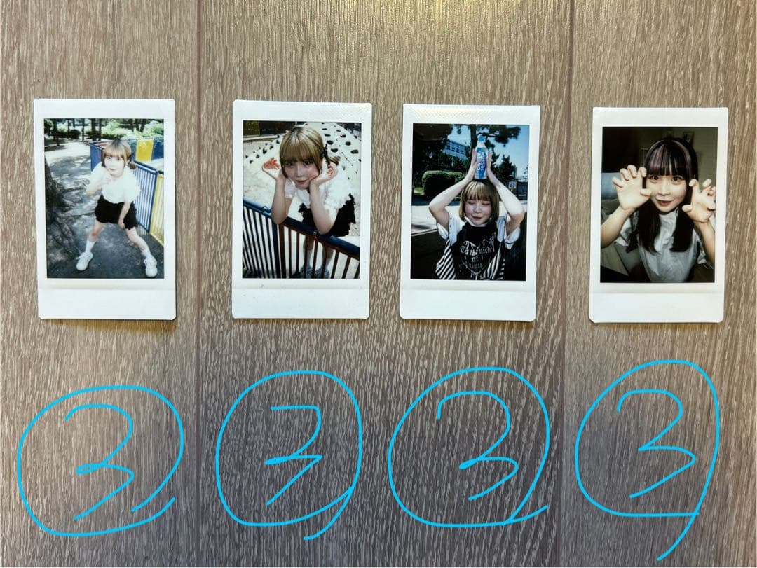 【⚠️説明必読⚠️/おまけ付き】アイドルのいる生活 もか チェキセット