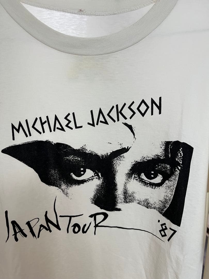 MICHAEL JACKSON 1987ジャパンツアー Tシャツ