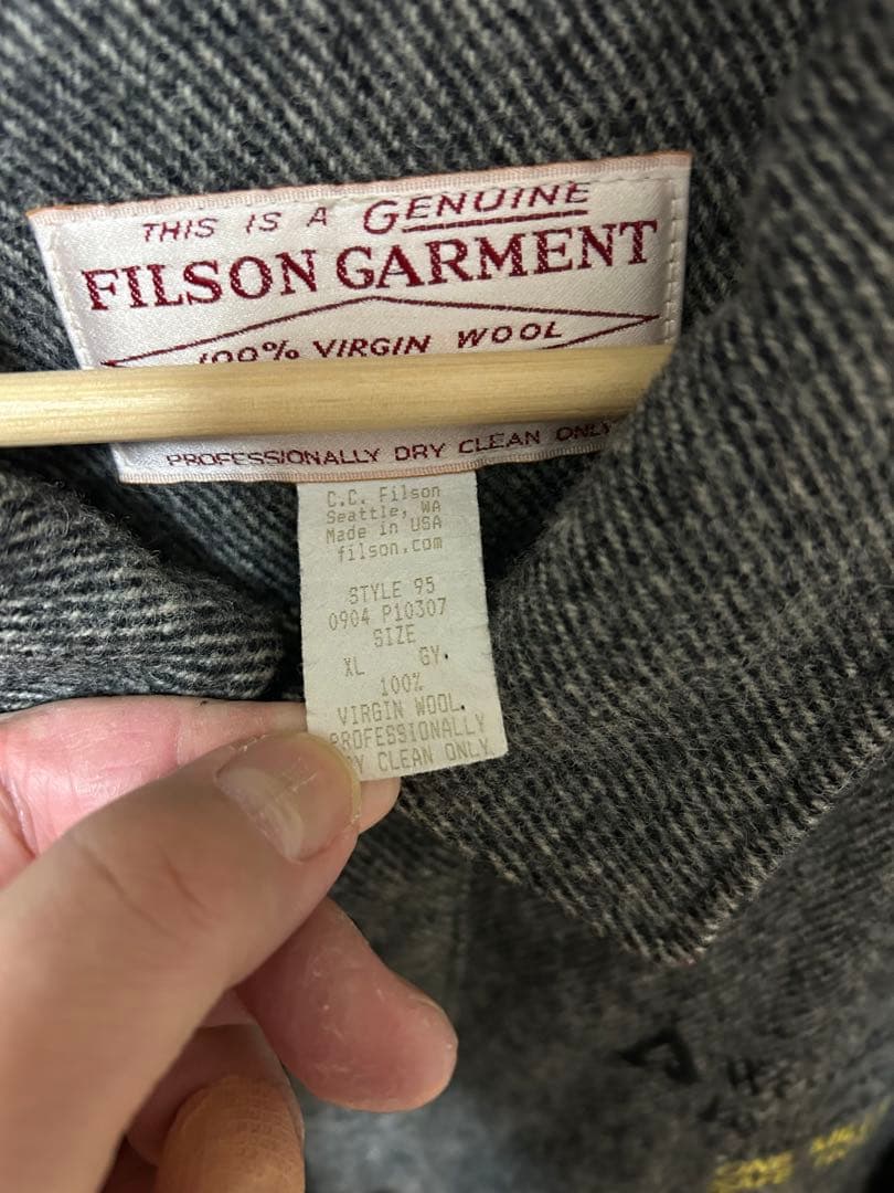 FILSON フィルソン DRY TIN CLOTHJAC SHIRT XL