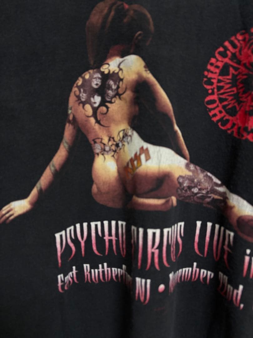 雰囲気◎KISS PSYCHO CIRCUS LIVE Tシャツ XL