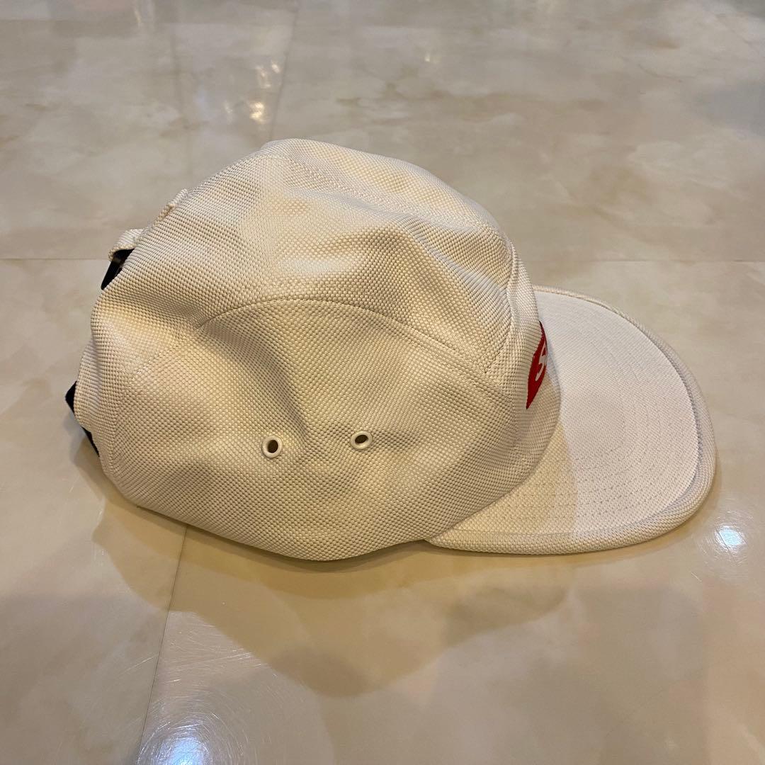 Supreme - Pique Knit Camp Cap 白
