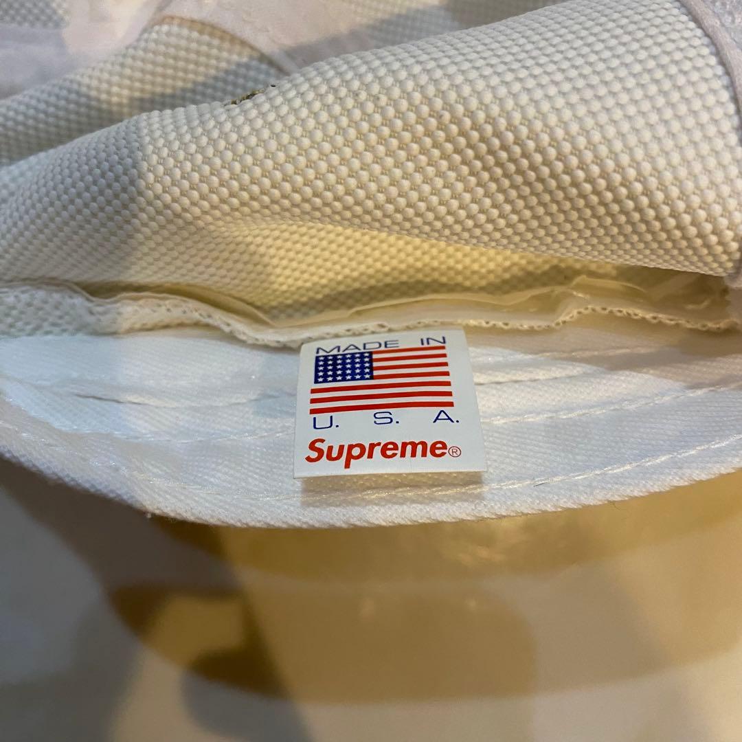 Supreme - Pique Knit Camp Cap 白