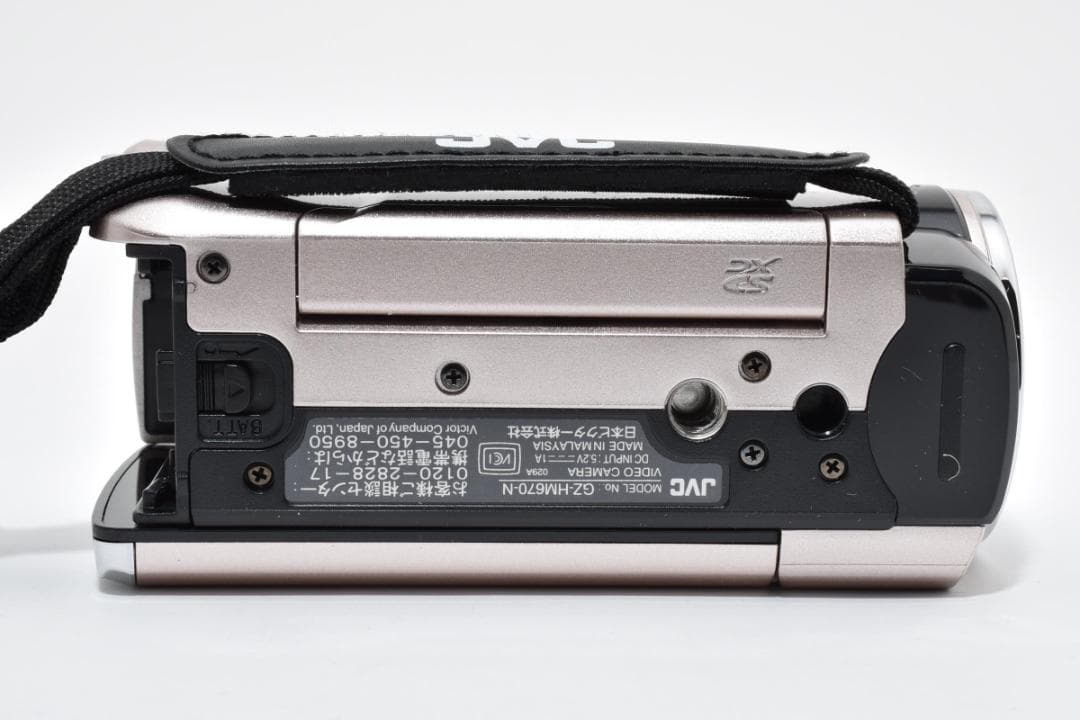 ■ ほぼ新品 ■JVC ビデオカメラ GZ-HM670 ピンクゴールド