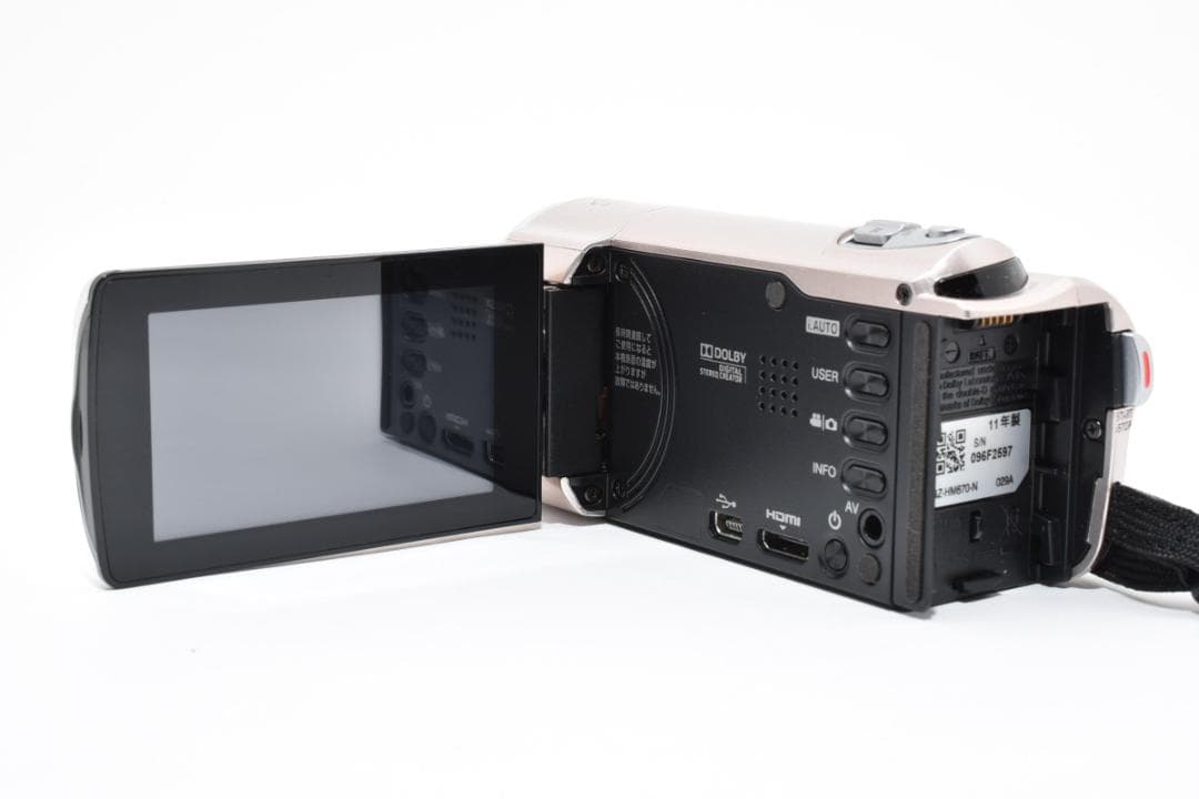 ■ ほぼ新品 ■JVC ビデオカメラ GZ-HM670 ピンクゴールド