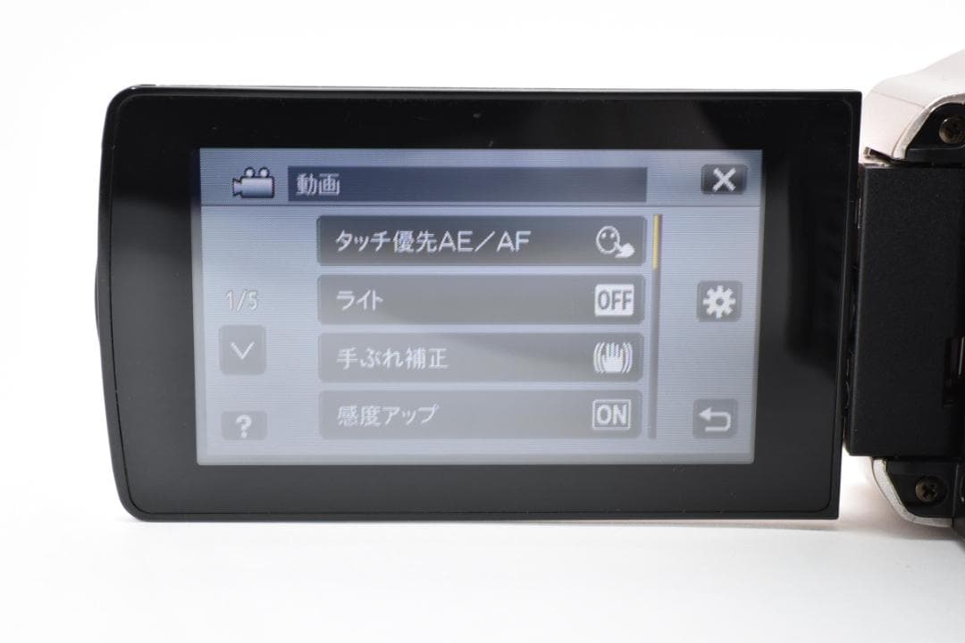 ■ ほぼ新品 ■JVC ビデオカメラ GZ-HM670 ピンクゴールド