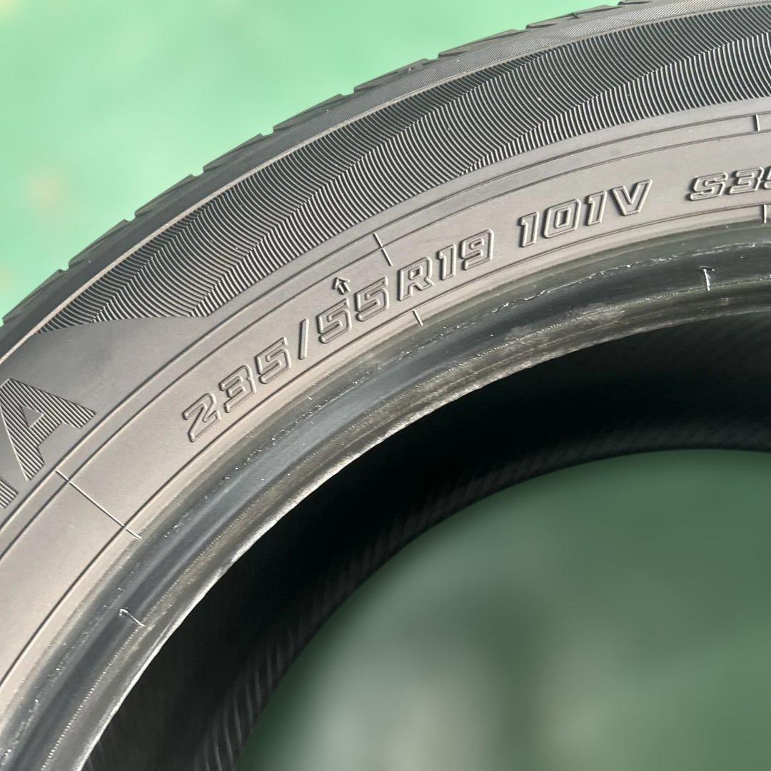 中古タイヤ235/55R19ヨコハマAVID GT　2本価格　RAV4純正品
