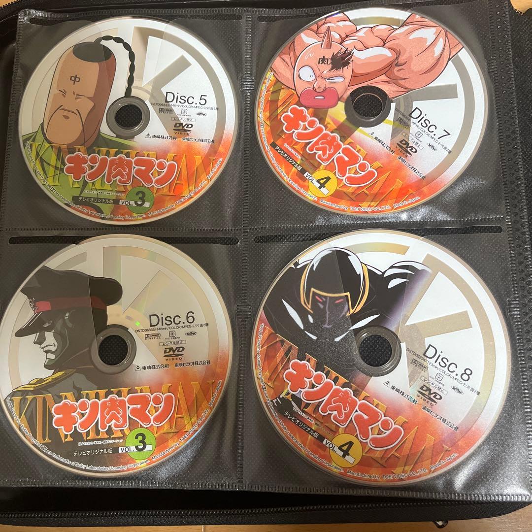 キン肉マン コンプリートBOX 4巻セットDVD 35枚組