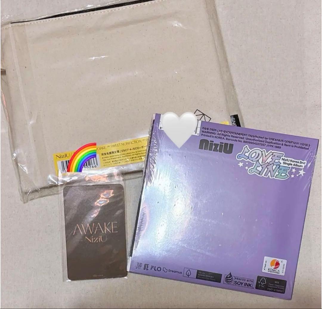 NiziU LOVELINE AWAKE 完全生産限定盤 アヤカ ラキドロ