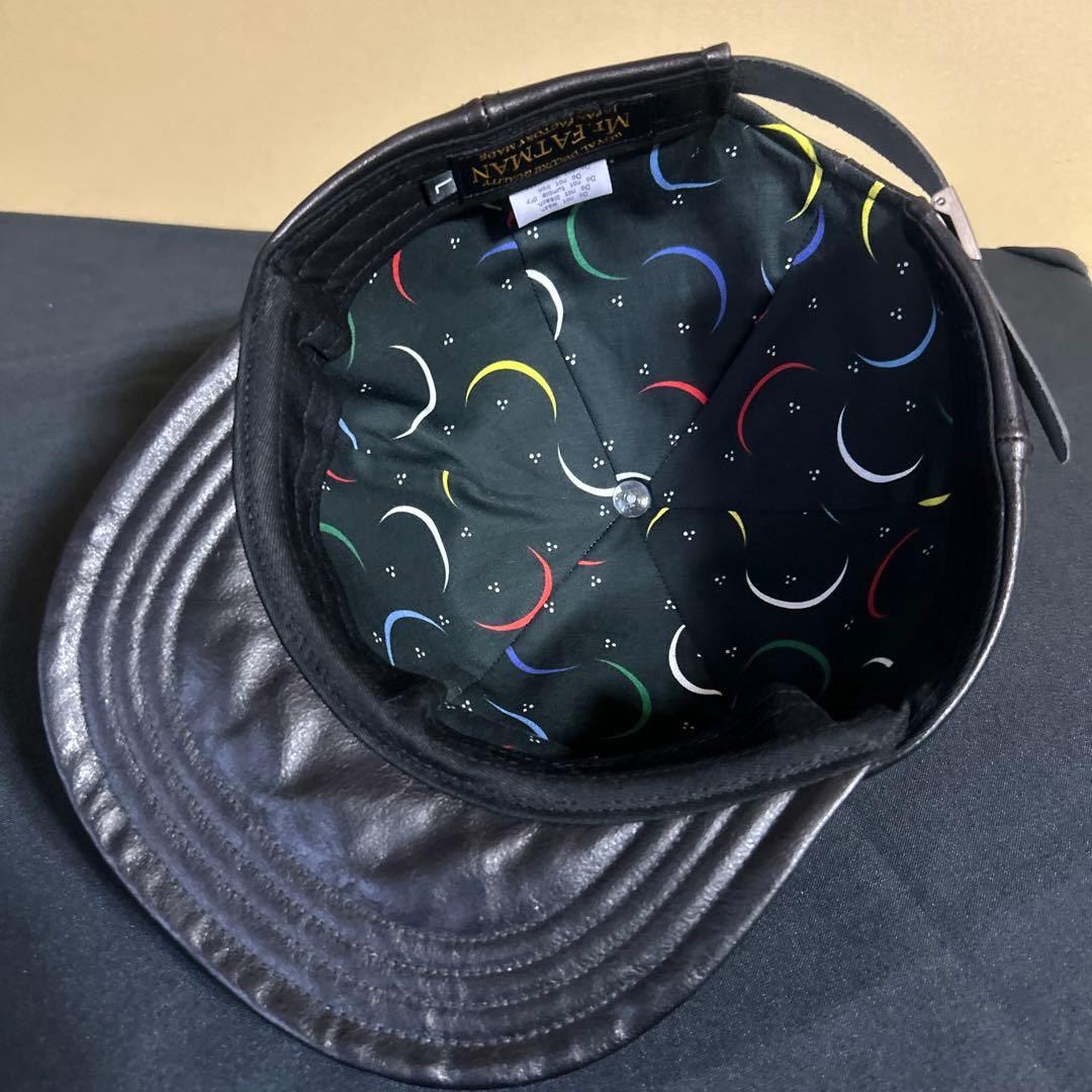 帽子 Mr.FATMAN Leather Cap 25AW