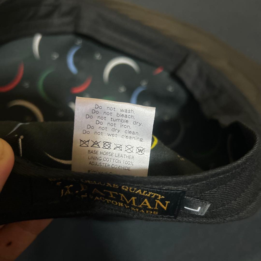 帽子 Mr.FATMAN Leather Cap 25AW