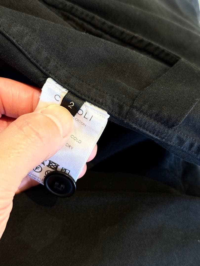 comoli 24aw 製品染め　ジャケット　サイズ2