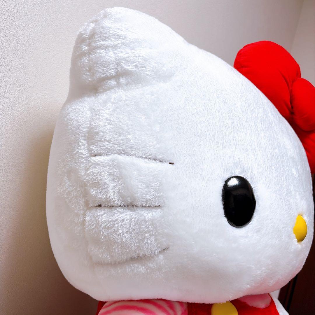 レア　美品　サンリオ　キティーちゃん　ぬいぐるみ　超特大　4L Sanrio