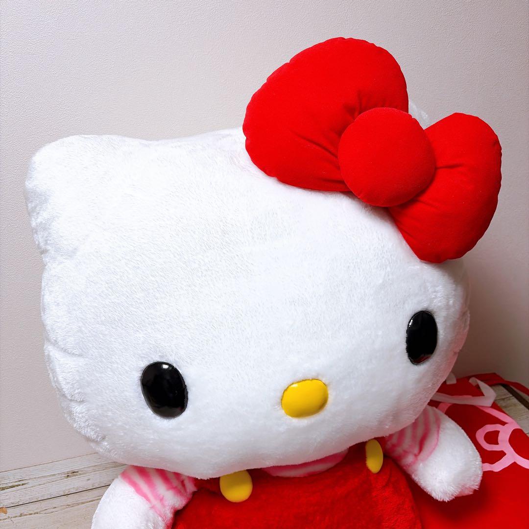 レア　美品　サンリオ　キティーちゃん　ぬいぐるみ　超特大　4L Sanrio