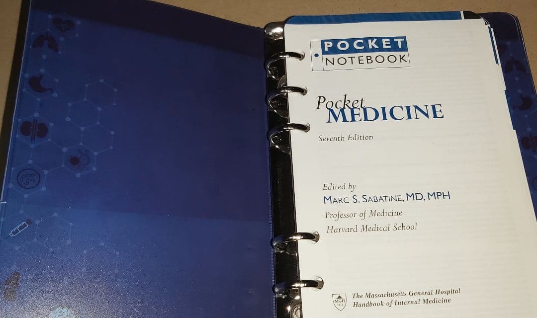 健康・医学 Pocket Medicine 7th Edition Ring Binder