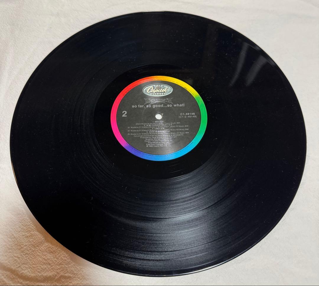 MEGADETH / So Far, So Good… So What! LP