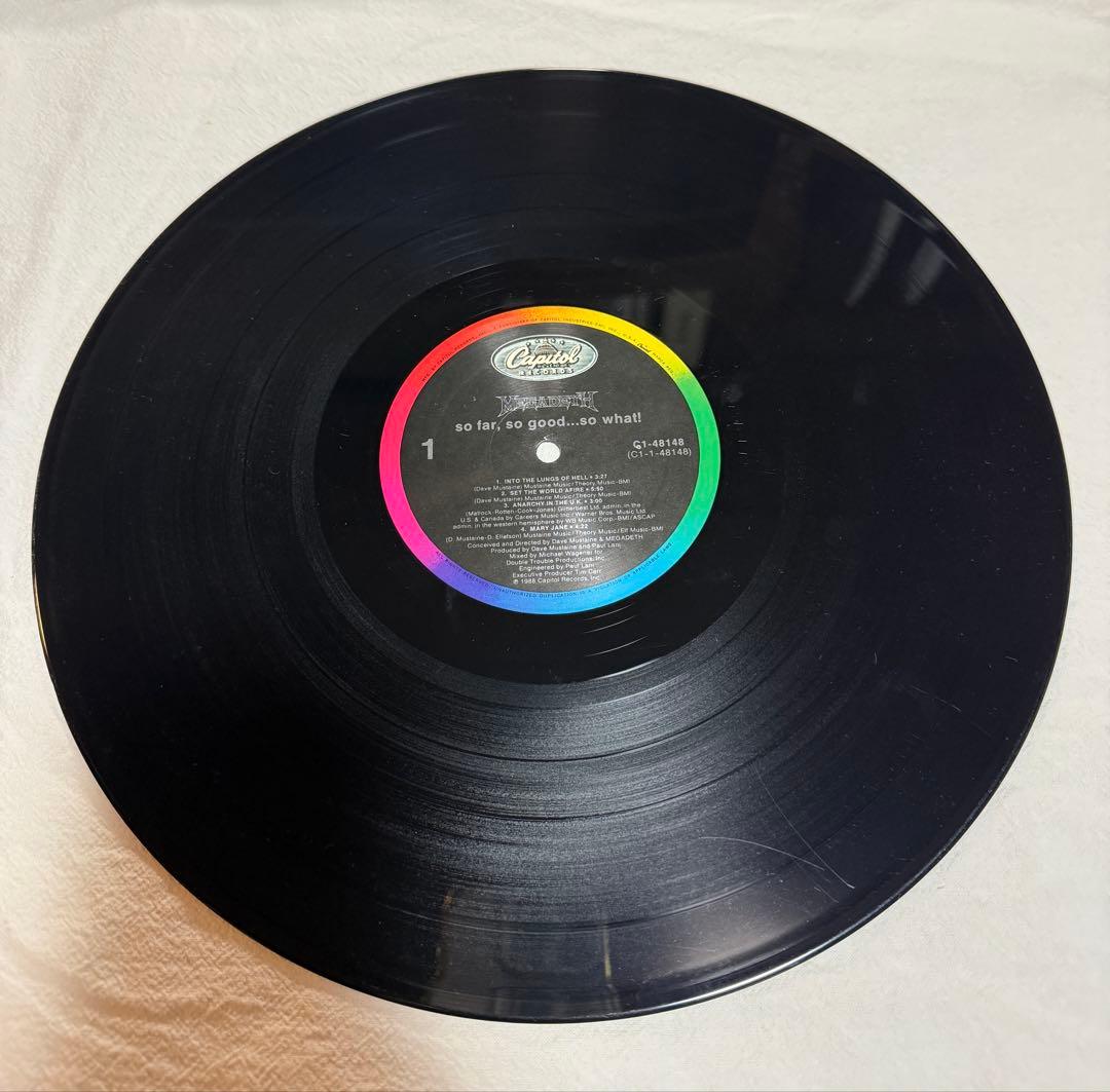 MEGADETH / So Far, So Good… So What! LP