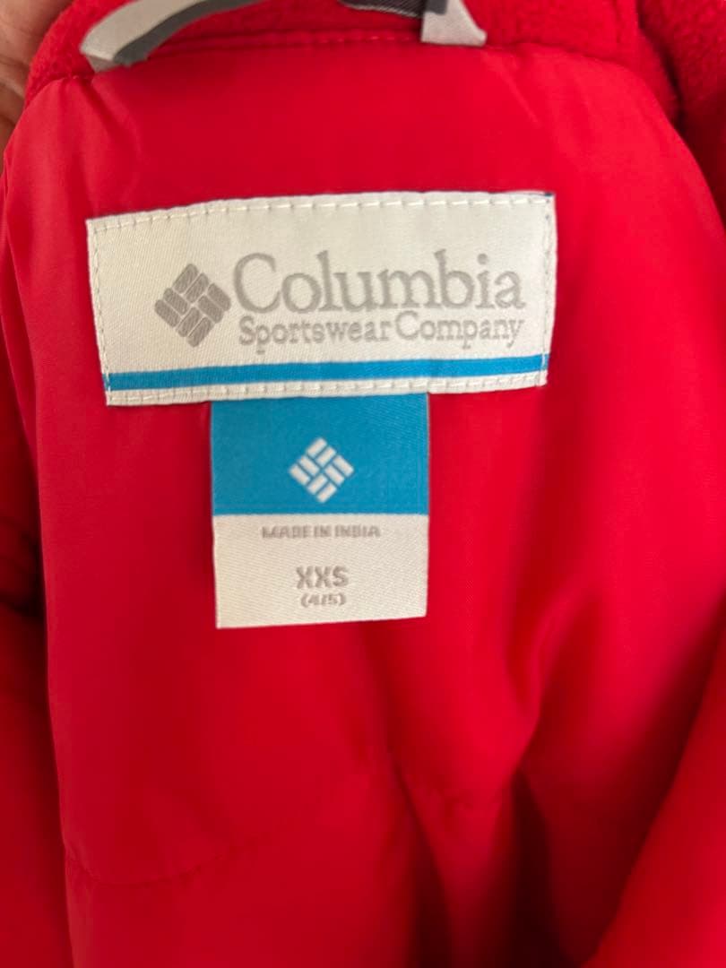 美品‼︎ Columbia 赤 スキーウェア 上下セット