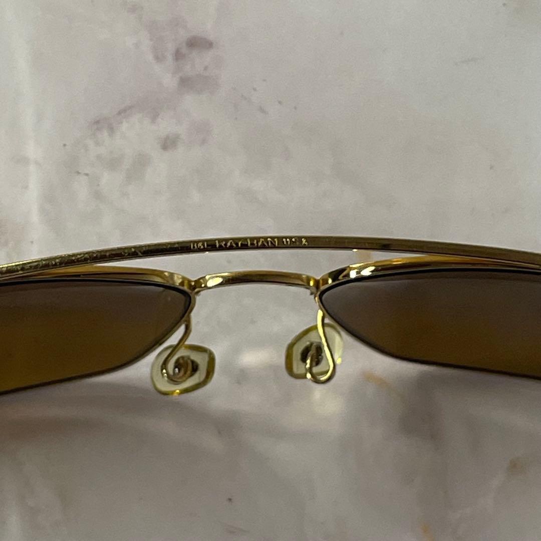 ray ban アビエーター y2k ツーブリッジ アンティーク サングラス