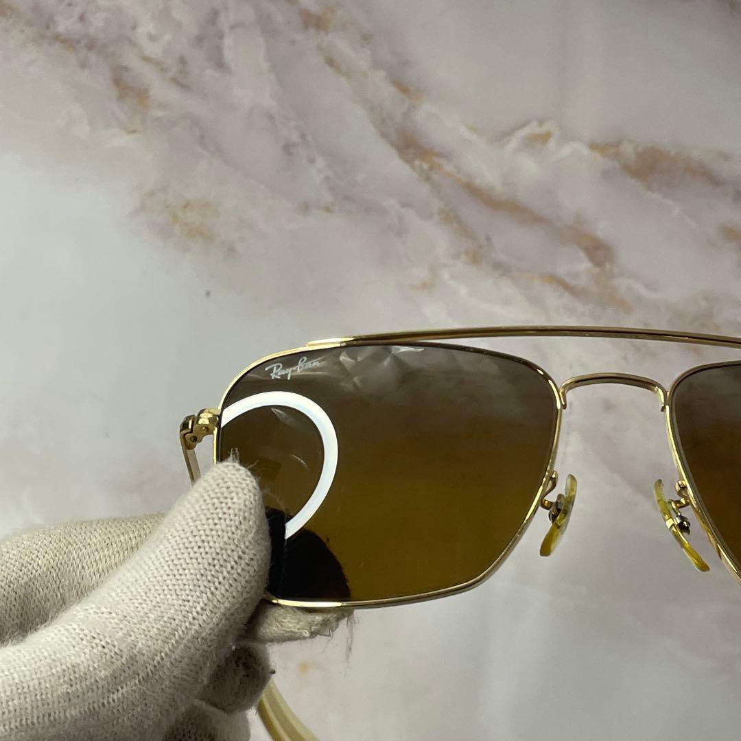 ray ban アビエーター y2k ツーブリッジ アンティーク サングラス