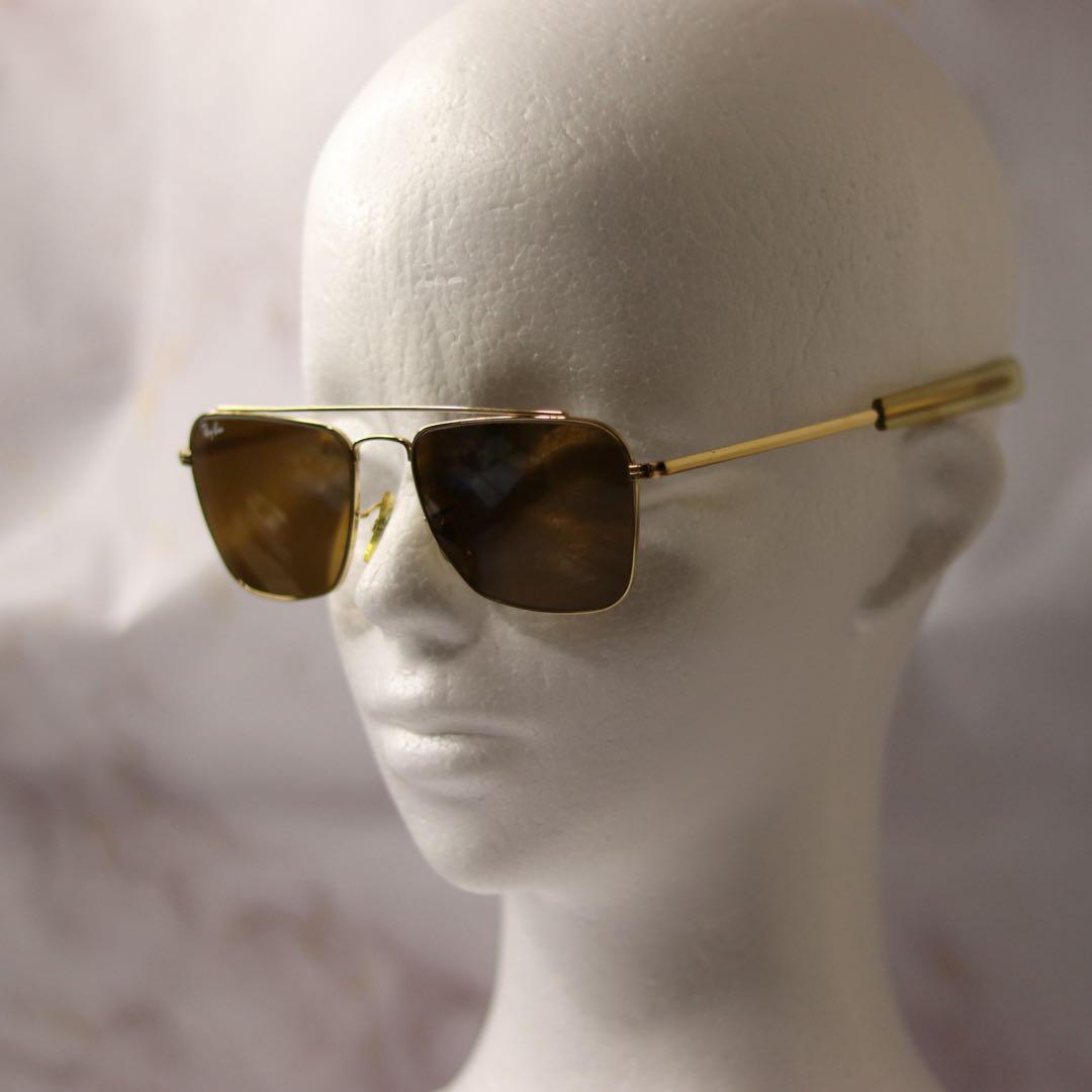 ray ban アビエーター y2k ツーブリッジ アンティーク サングラス