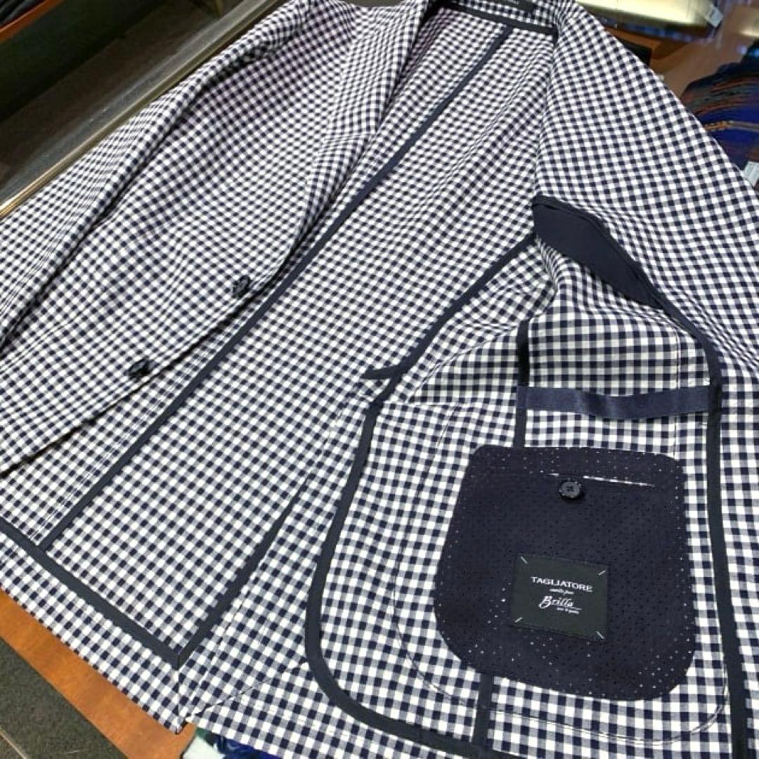タリアトーレ Brilla 別注 ギンガムチェック ジャケット