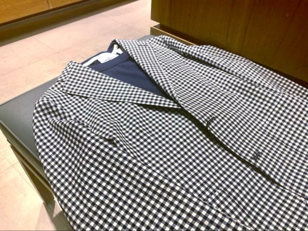 タリアトーレ Brilla 別注 ギンガムチェック ジャケット