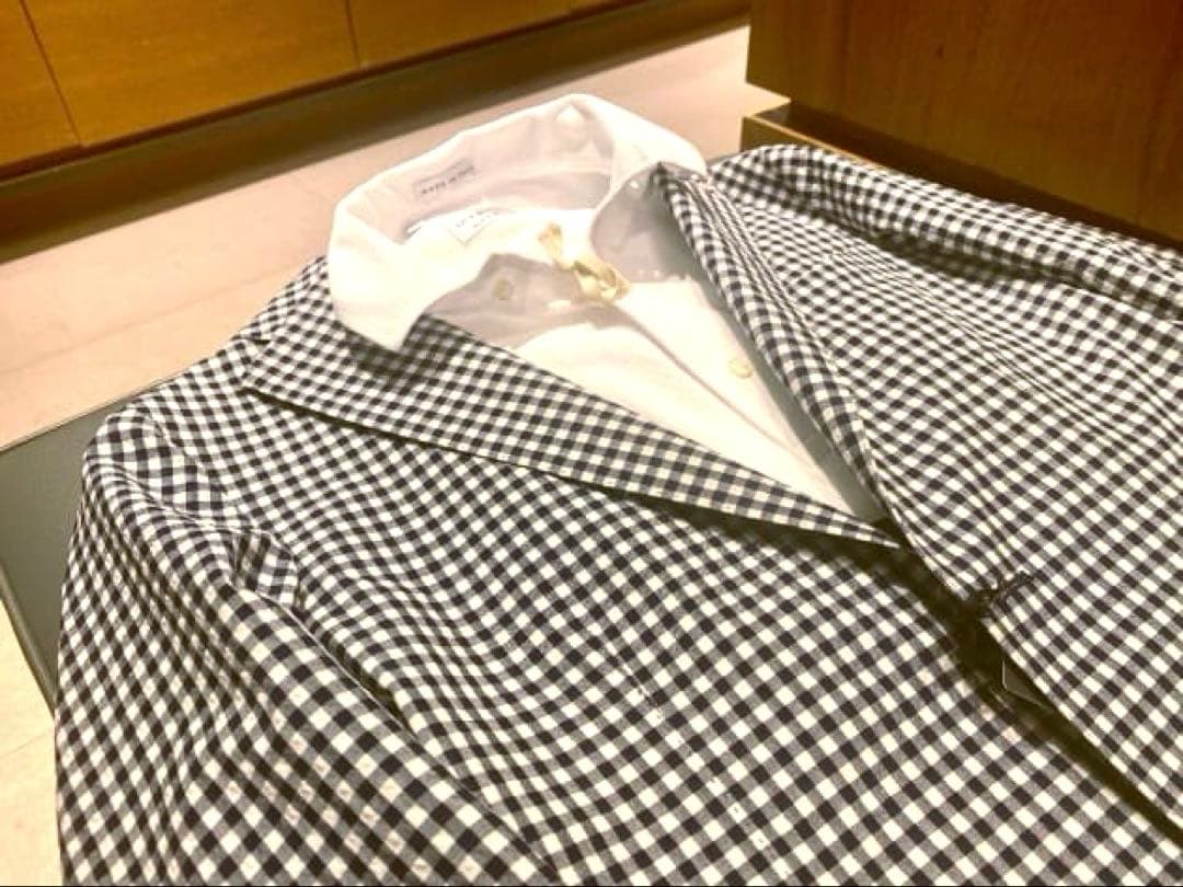 タリアトーレ Brilla 別注 ギンガムチェック ジャケット